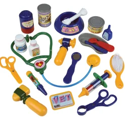 Little Veterinarian Pet Care Play Set | 21-Piece Pretend Animal Clinic & Grooming Kit