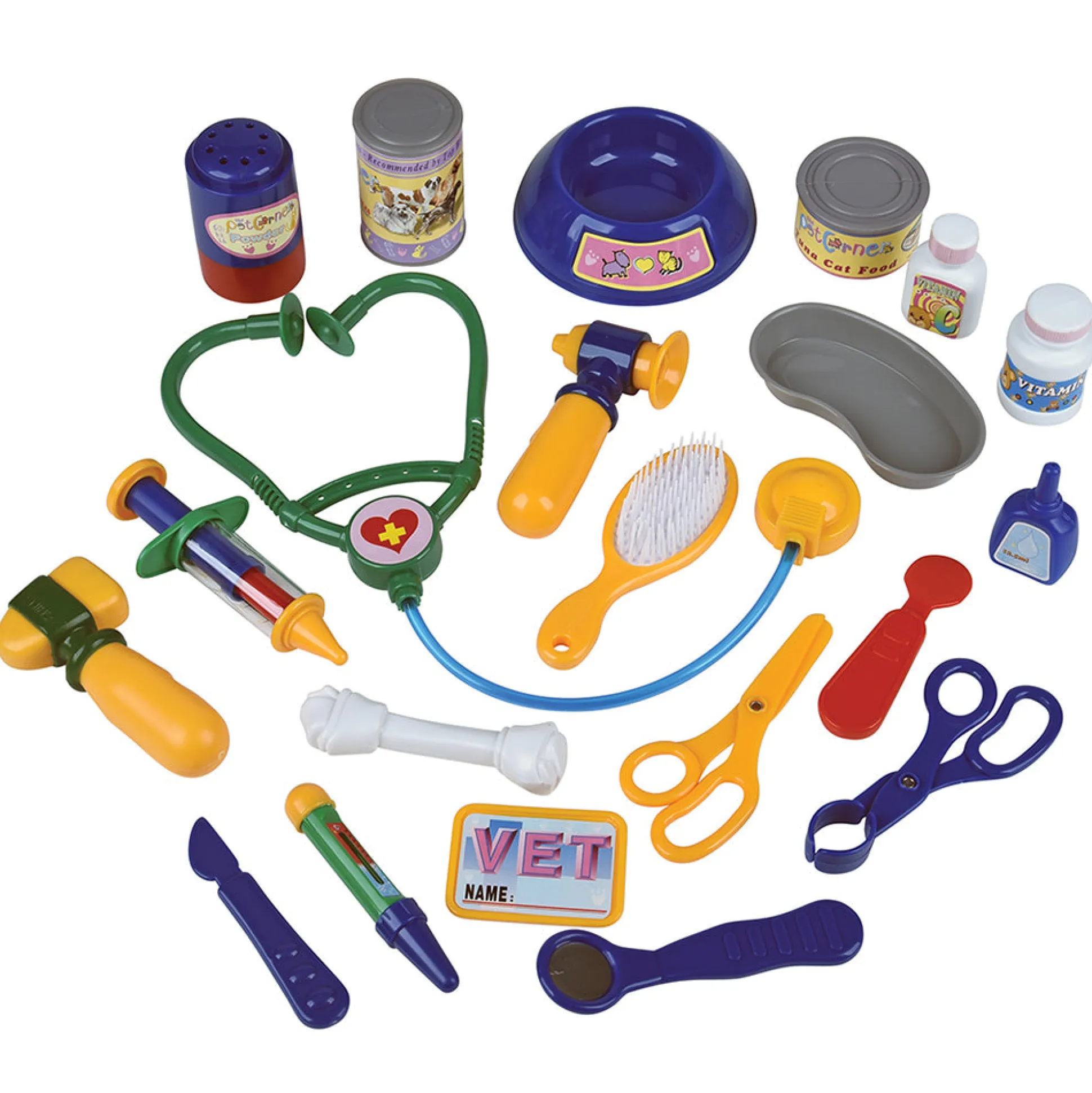 Little Veterinarian Pet Care Play Set | 21-Piece Pretend Animal Clinic & Grooming Kit