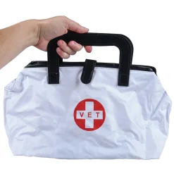 Little Veterinarian Tote Play Set | 8-Piece Pretend Vet Bag & Accessories
