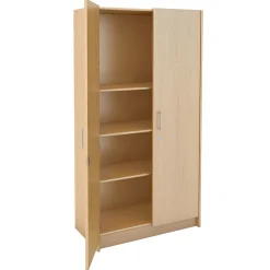 Lockable Teacher Storage Cabinet | Secure, Durable Classroom Storage with Adjustable Shelves