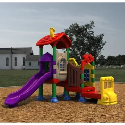 Magic Motor Preschool Playground Structure | Fun, Engaging Play for Ages 2-5