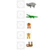 Magna-Tiles Jungle Adventure Set | Magnetic Animal Building Tiles