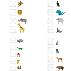MAGNA-TILES® Magnetic Builders | Jungle, Safari, Arctic & Forest-Themed Magnetic Tile Sets