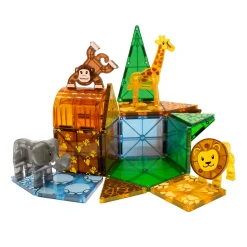 MAGNA-TILES® Magnetic Builders | Jungle, Safari, Arctic & Forest-Themed Magnetic Tile Sets