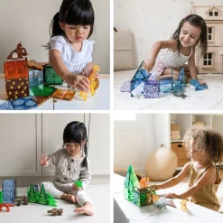 MAGNA-TILES® Magnetic Builders | Jungle, Safari, Arctic & Forest-Themed Magnetic Tile Sets
