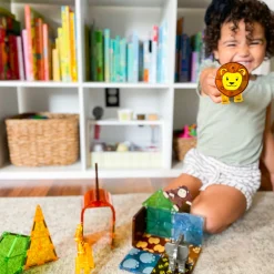 MAGNA-TILES® Magnetic Builders | Jungle, Safari, Arctic & Forest-Themed Magnetic Tile Sets
