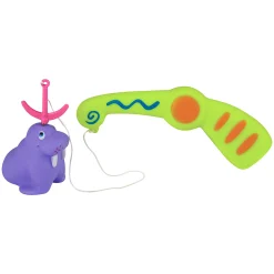 Magnetic Fishing Game with 10 Soft Sea Creatures, Fishing Pole & Draining Net