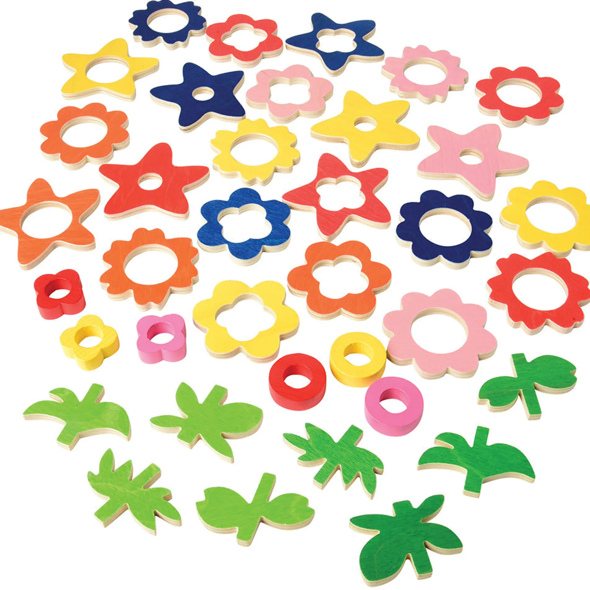 Magnetic Match & Make Flowers with Wooden Storage Box