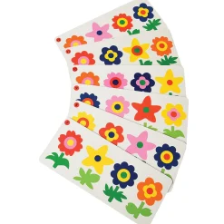 Magnetic Match & Make Flowers with Wooden Storage Box