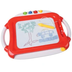 Magnetic Sketcher Board with Stylus & Shape Stampers