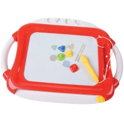 Magnetic Sketcher Board with Stylus & Shape Stampers