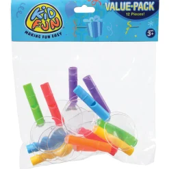 Magnifying Glasses with Whistle for Sensory Learning - Set of 12