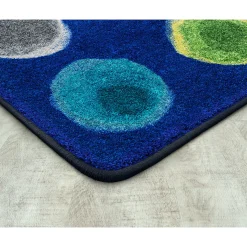 Marine Watercolor Spots Classroom Seating Rug