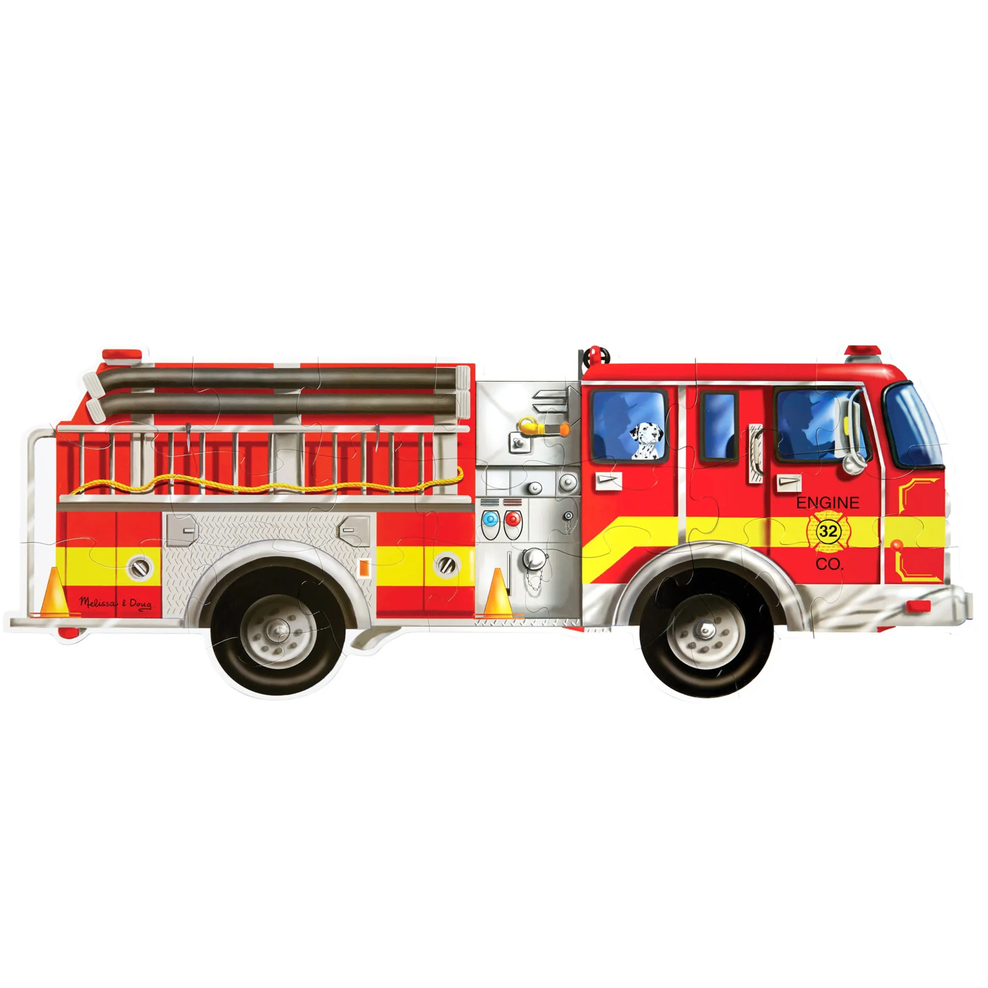 Melissa and Doug® Giant Fire Truck Floor Puzzle