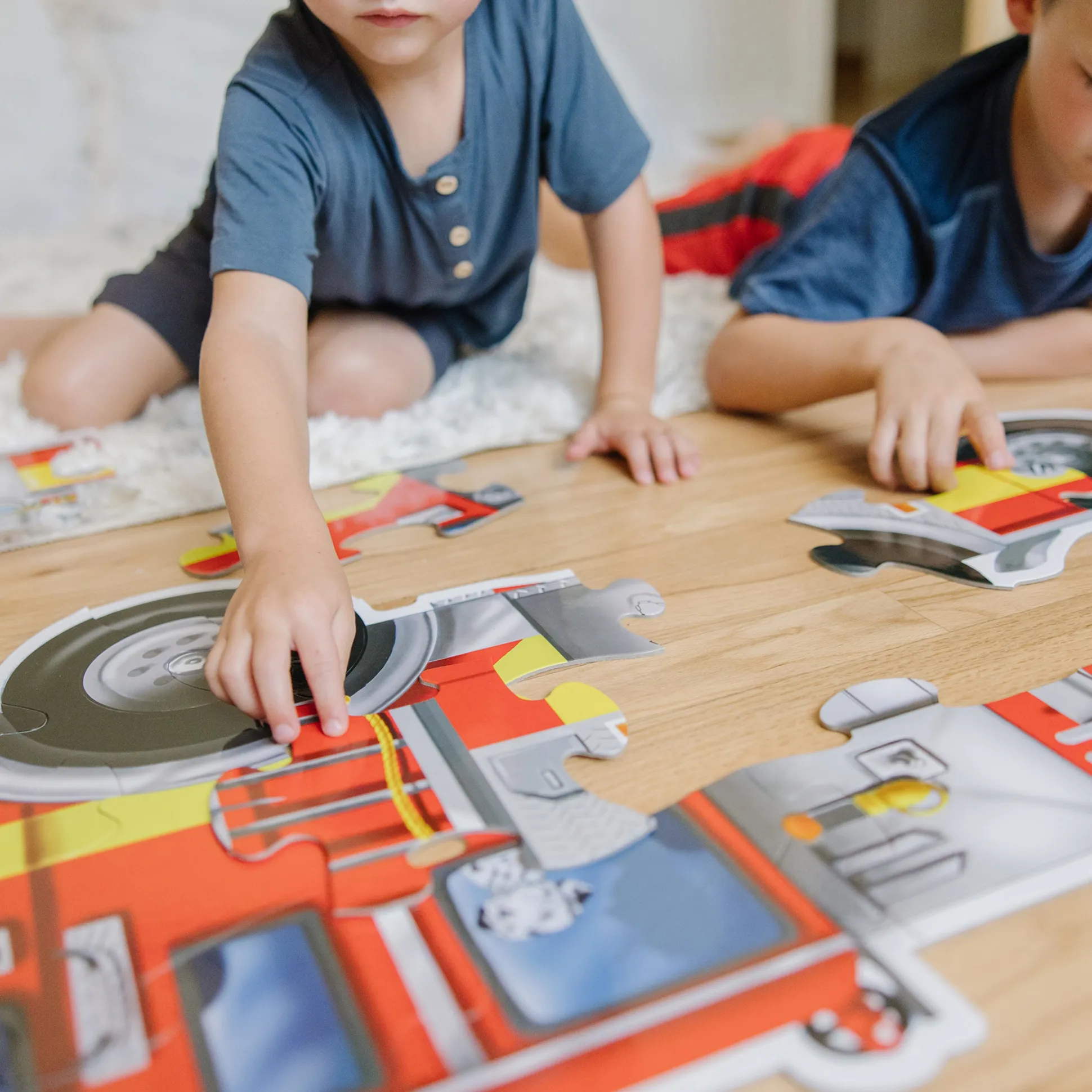 Melissa and Doug® Giant Fire Truck Floor Puzzle