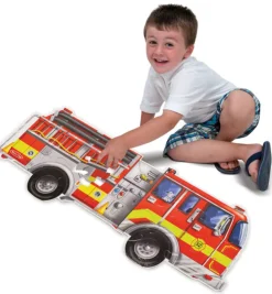 Melissa and Doug® Giant Fire Truck Floor Puzzle