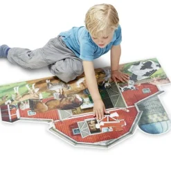 Melissa & Doug® Busy Barn Shaped Floor Puzzle - 32 PC