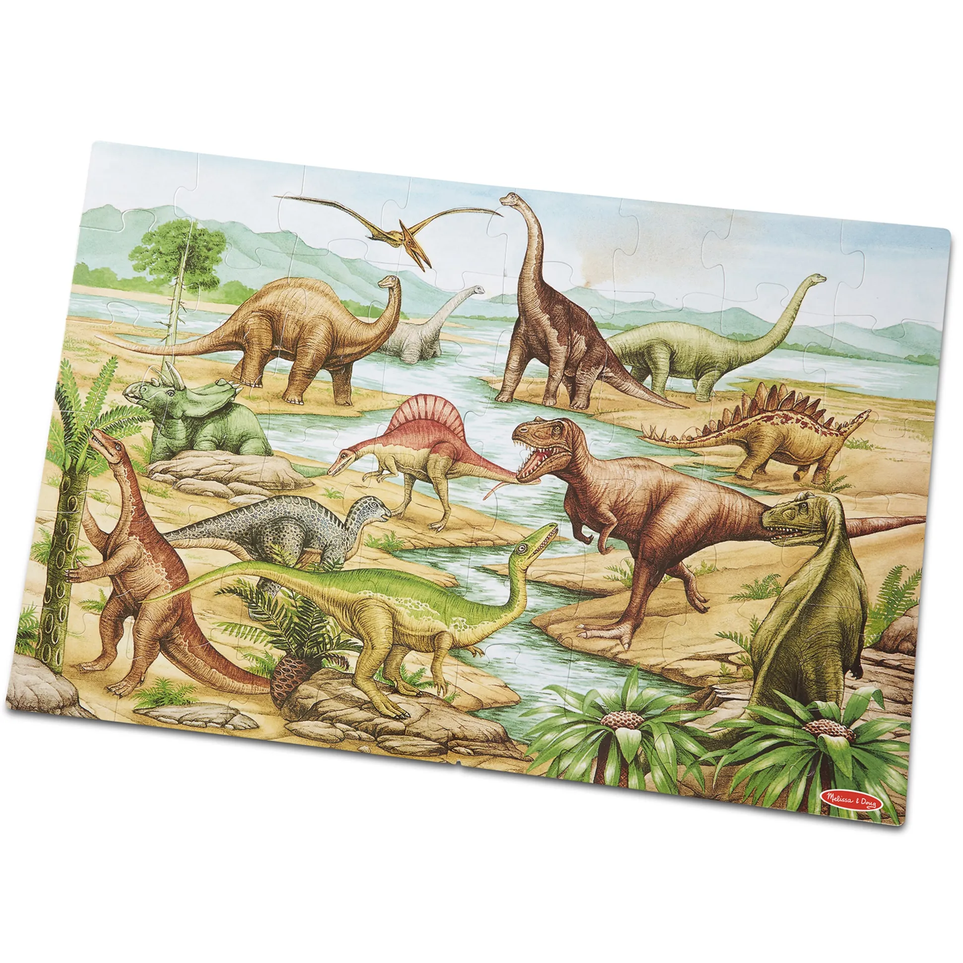 Melissa & Doug® Dinosaurs Floor Puzzle - 48 PC