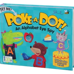 Melissa & Doug® Poke-A-Dot Book / An Alphabet Eye Spy - 20 Pages