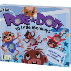 Melissa & Doug® Poke-A-Dot Book / 10 Little Monkeys - 20 Pages