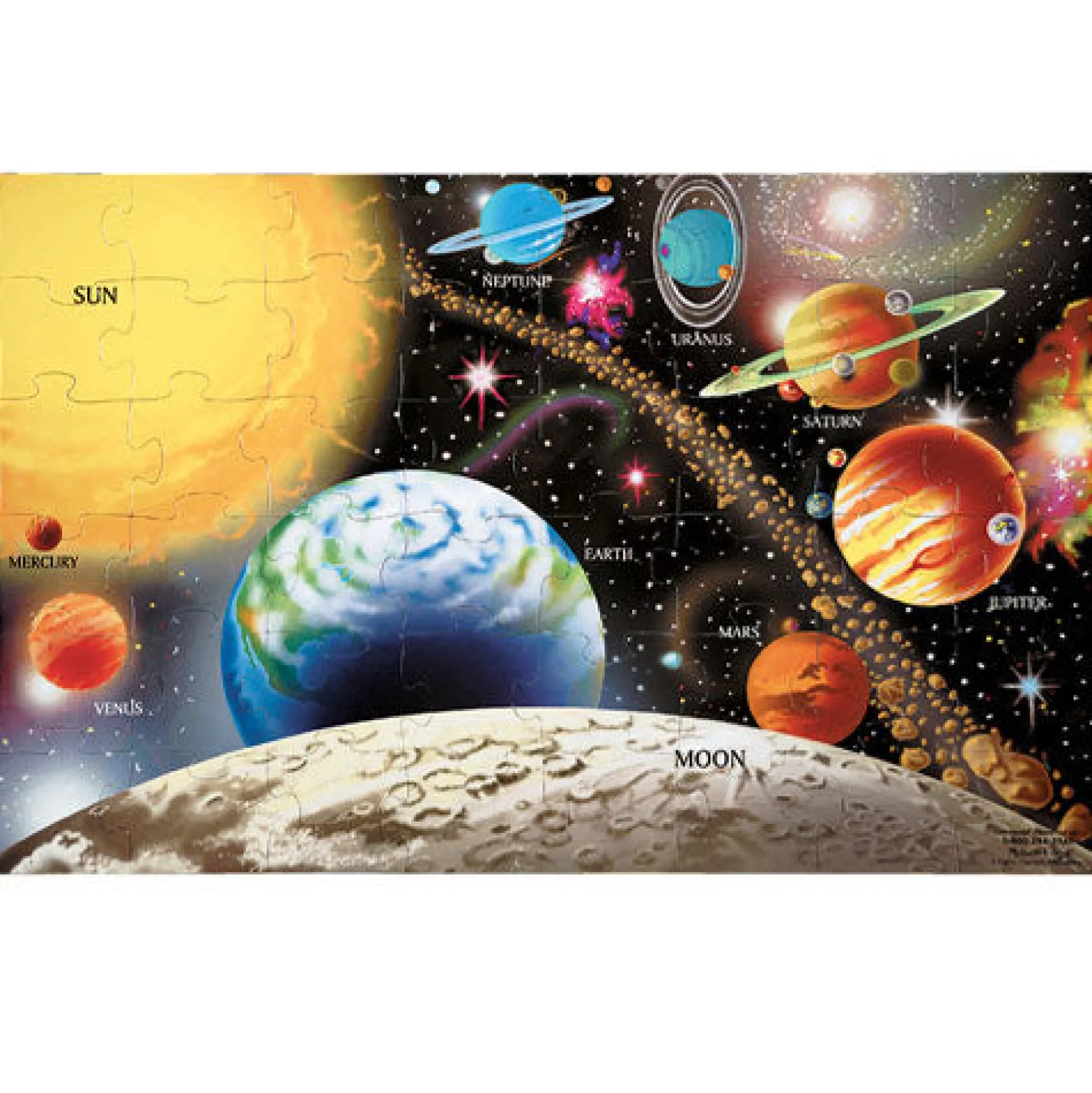 Melissa & Doug® Solar System Floor Puzzle - 48 PC