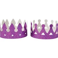 Metallic Crowns – Set of 12