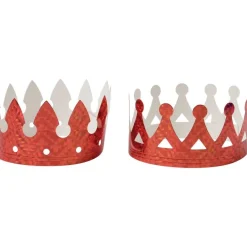 Metallic Crowns – Set of 12