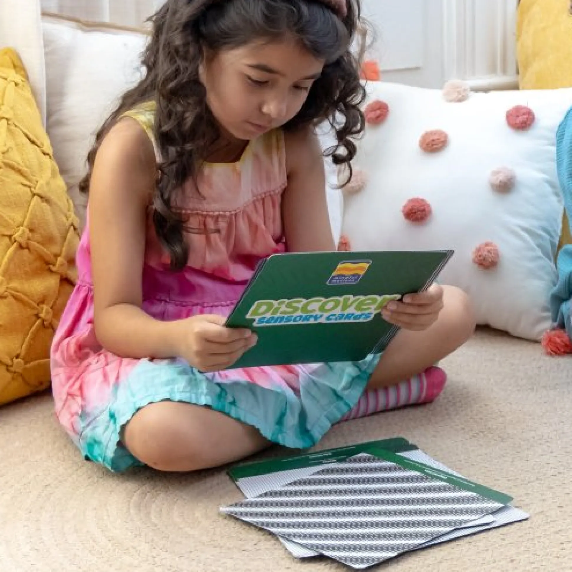 Mindful Motions Discover Sensory Cards | Optical Illusion Activity Set