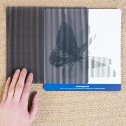 Mindful Motions Exploration & Discovery Sensory Cards | 24 Optical Illusion Cards with Motion Sliders