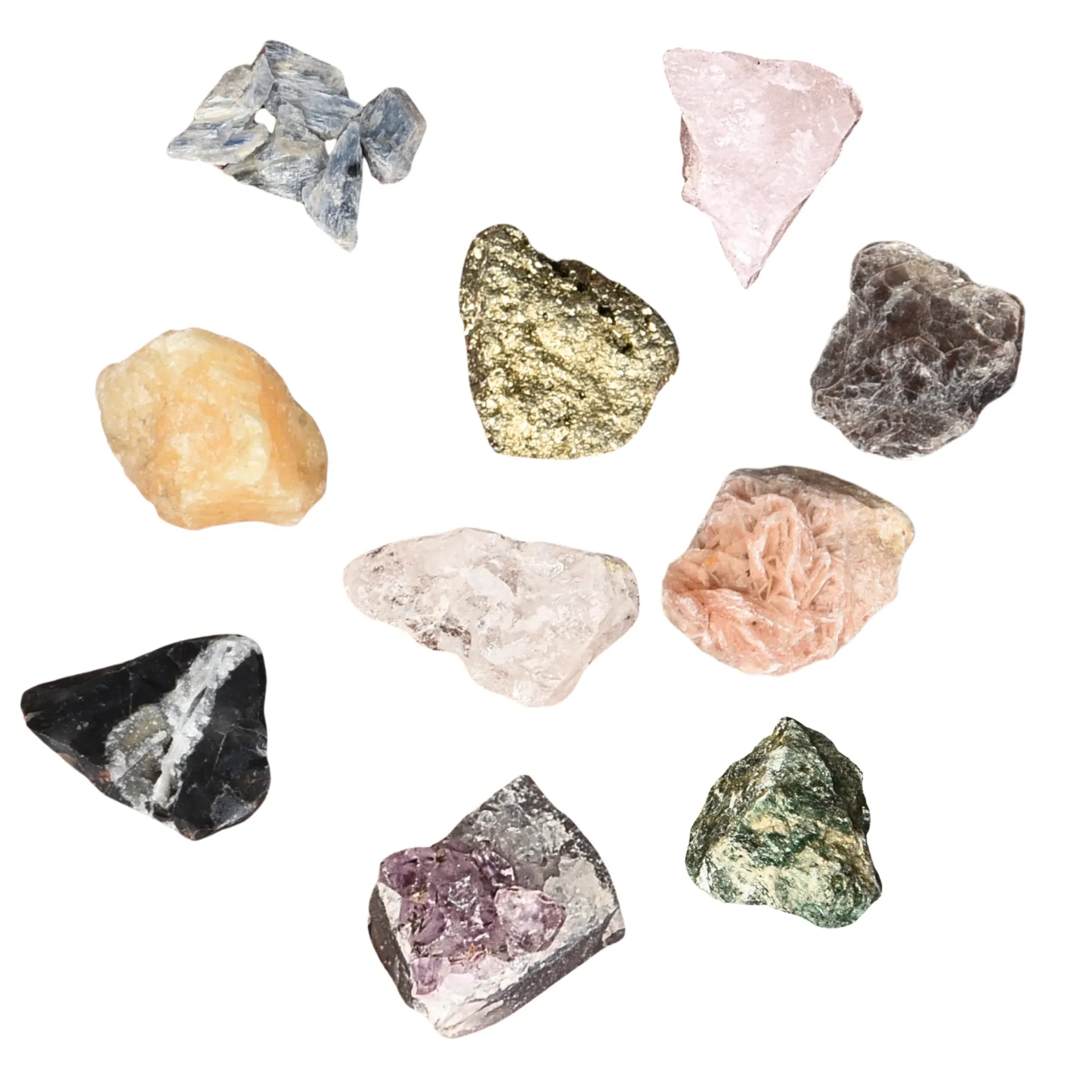 Minerals From All Over The World