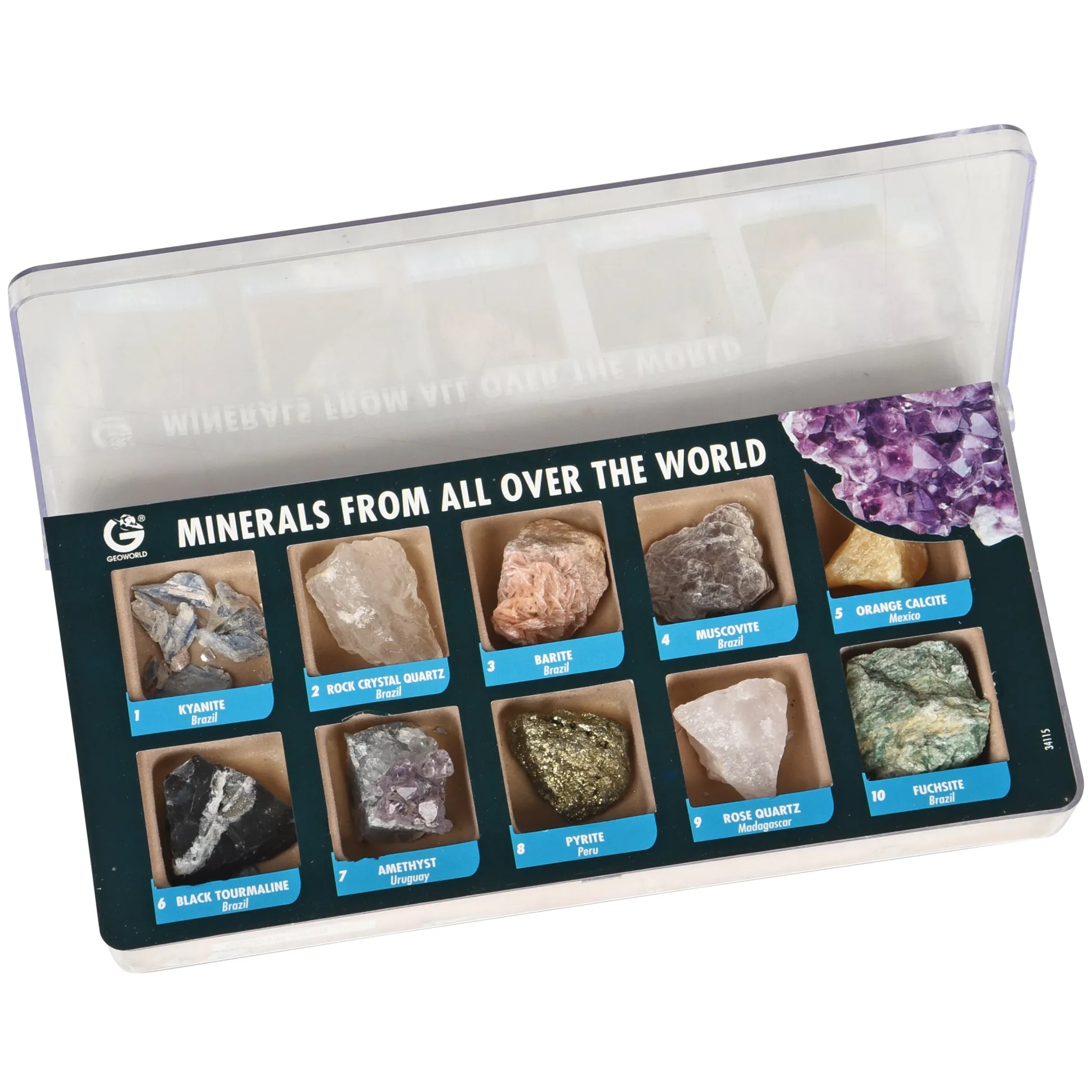 Minerals From All Over The World