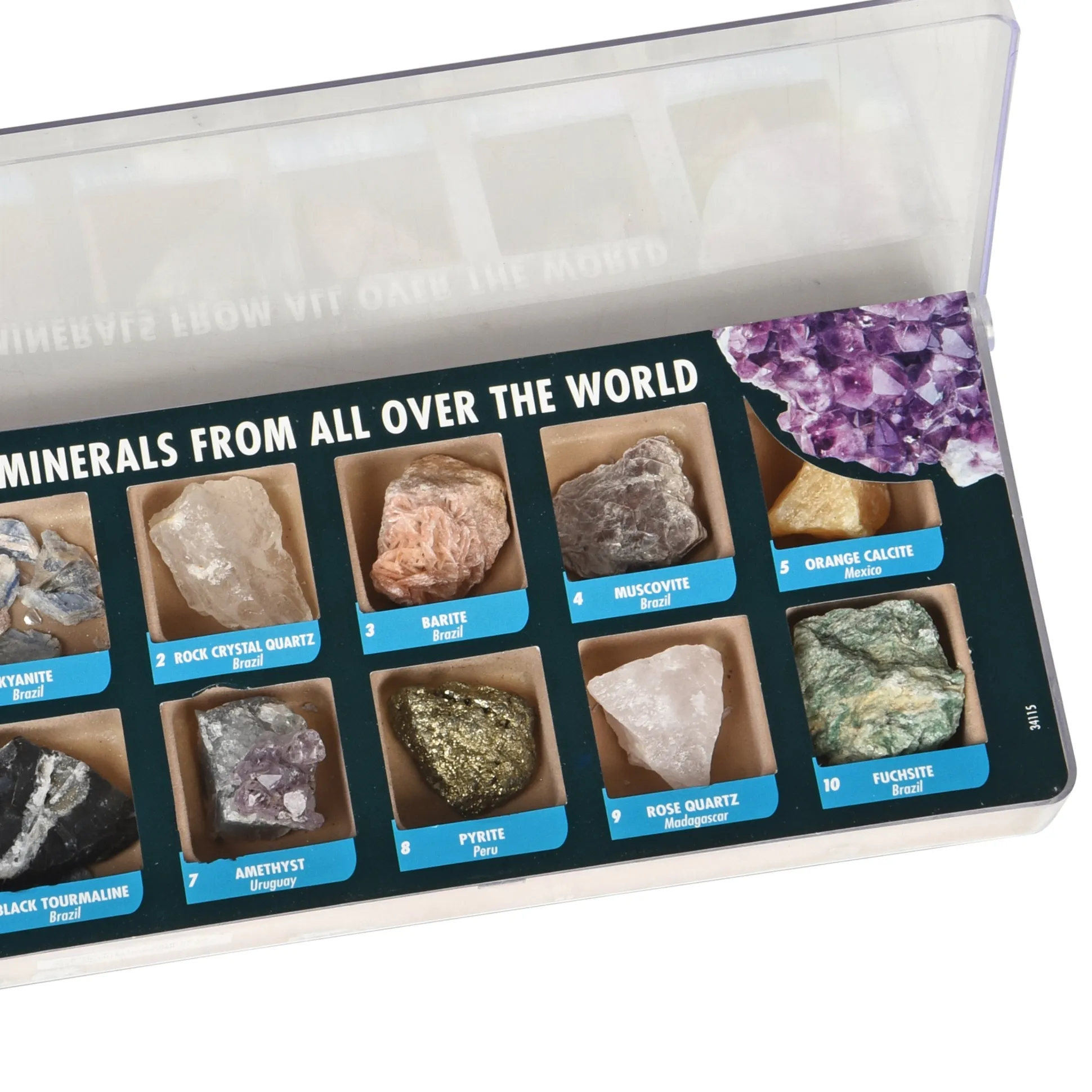 Minerals From All Over The World