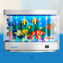 Mini Aquarium Lamp with Rolling Screen | Compact Calming Sensory Light