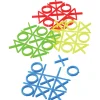 Mini Plastic Tic-Tac-Toe Games - Set of 12