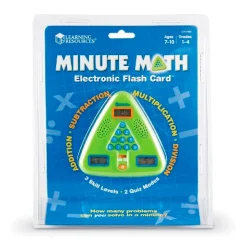 Minute Math Electronic Flash Card™