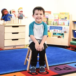 Montessori Wooden Classroom Stool