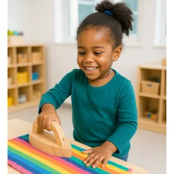 Montessori Wooden Iron for Dramatic Play – Child-Sized