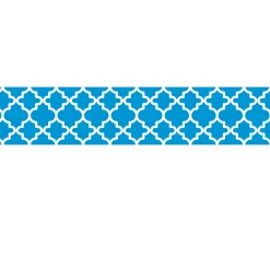 Moroccan Blue Bolder Borders Classroom Bulletin Board Trim