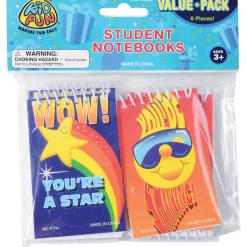 Motivational Mini Reward Notebooks – Set of 8