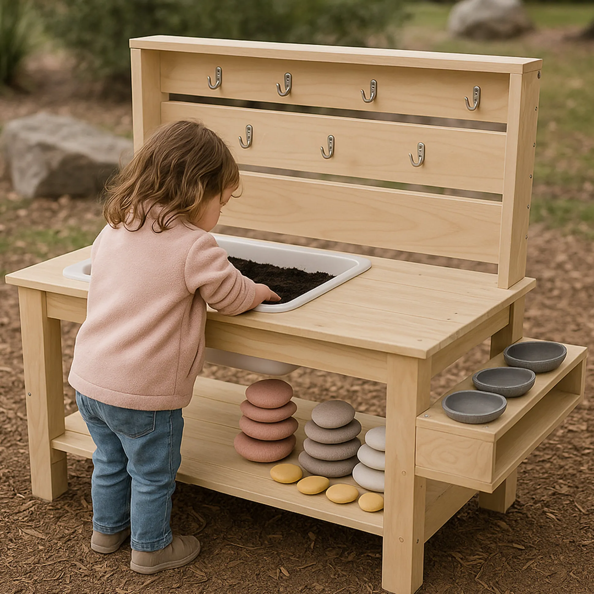 Mud Kitchen and Outdoor Exploration Center