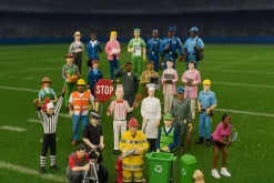 Multicultural Community Helpers Playset | 24 Career Figures for Block Play