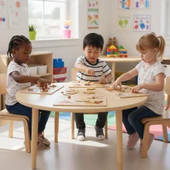Multicultural Food Puzzles - Set of 5 | Global Cuisine Toddler Peg Puzzles