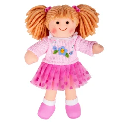 Multicultural Soft and Cuddly Jasmine Doll | 11 Inch Plush Ragdoll with Removable Clothing