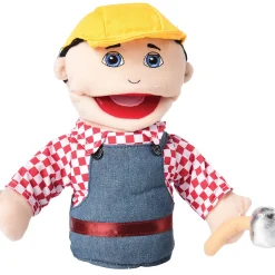 Multi-Ethnic Career Puppet - Construction Worker