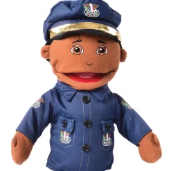 Multi-Ethnic Career Puppet - Police Officer