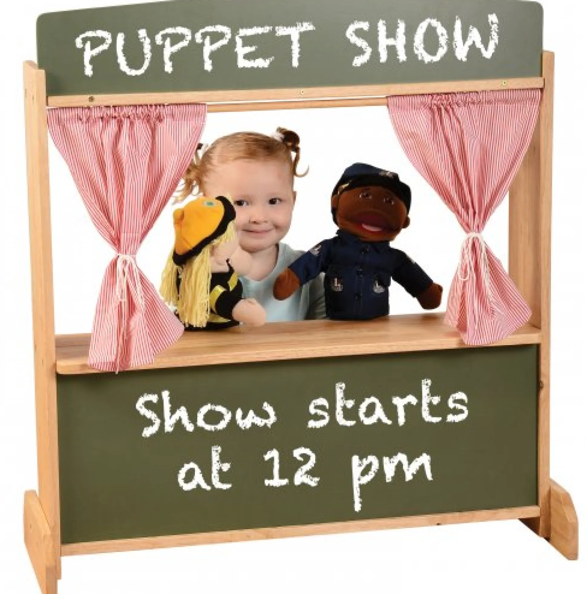 Multi-Ethnic Career Puppet - Police Officer
