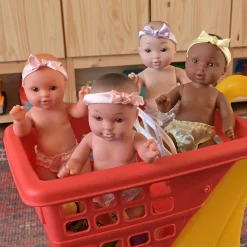 Multi-Ethnic Tender-Touch Baby Dolls | Set of 4 Realistic Dolls