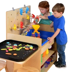 Multi-Functional Innovation Station | Sensory Play, Table, and Easel Combo