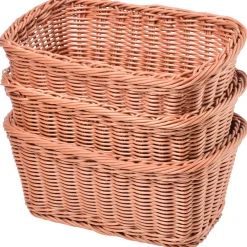 Multi-Level Birch Storage Shelves with Baskets | Durable & Eco-Friendly Classroom Organizer