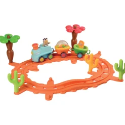 Musical Toy Train with Track – Interactive 3-Car Learning Train for Toddlers 12+ Months